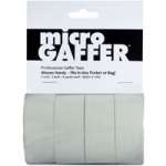 Visual Departures microGAFFER tape (Micro Gaffer Tape) (4 pack) 1-inch Wide x 8 Yards Long - 4 White Visual Departures microGAFFER tape (Micro Gaffer Tape) (4 pack) 1-inch Wide x 8 Yards Long - 4 White